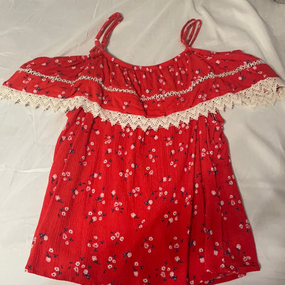 * size: XXL(19)
* brand: NOBO 
* color: rock n red